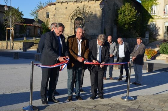 Inauguration centre bourg