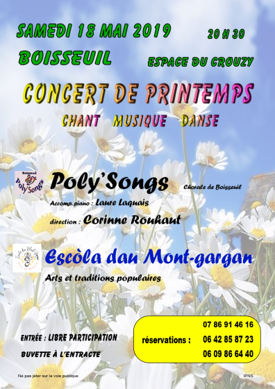 Concert de la Chorale