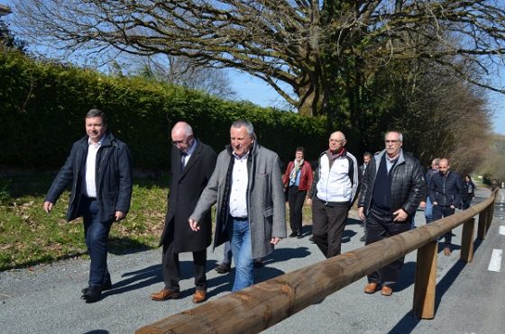 La voie verte: visite de chantier