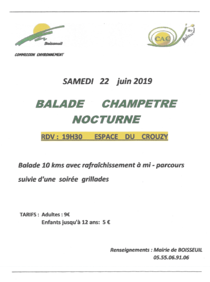 Balade Nocturne