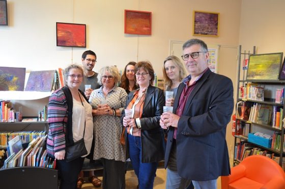 Vernissage exposition peinture