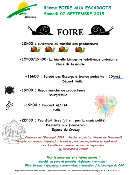 Foire des escargots