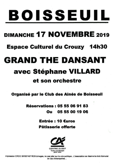 Thé dansant
