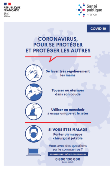 Covid 19/informations préfectorales