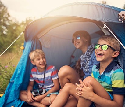 Camping Centre sportif Espace 1000 Sources
