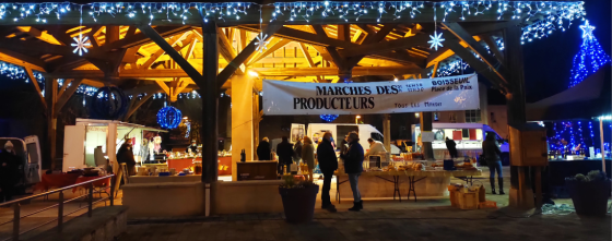 Un air de fête au marché hebdomadaire