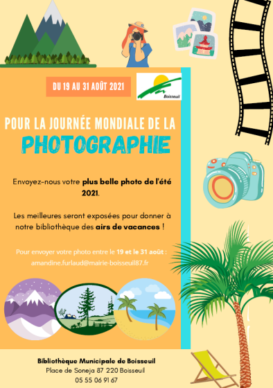 Envoyez nous LA photo de vos vacances !