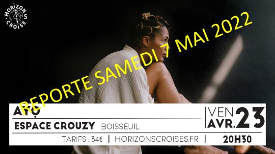 Concert AYO : report au 7 mai 2022