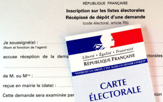 Inscriptions liste électorale