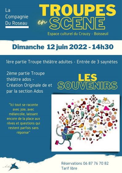 Troupes en scènes : 12 juin