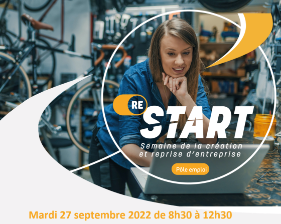 Semaine nationale Pôle emploi création et reprise d’entreprise