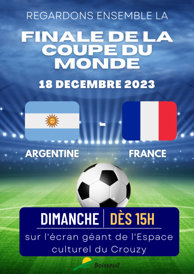 Retranscription finale coupe du monde