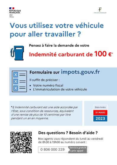 Indemnité carburant : rappel