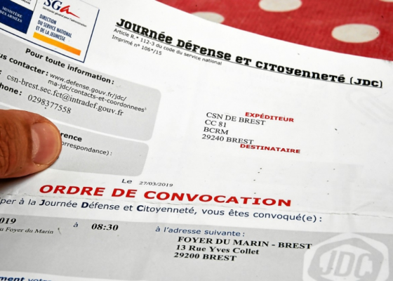 Recensement : Journée Défense et Citoyenneté