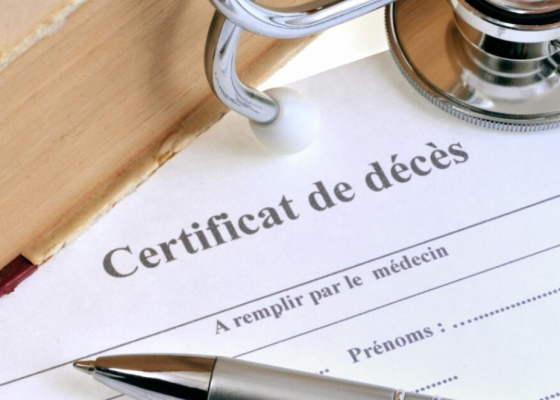 Déclaration de décès