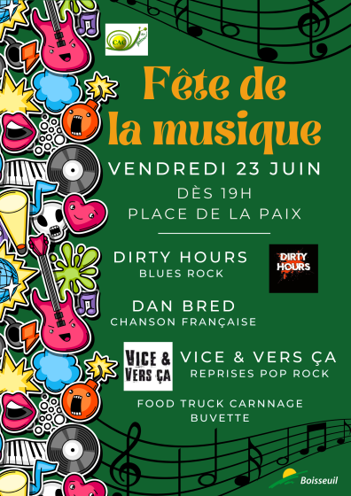 23 juin : Fête de la musique