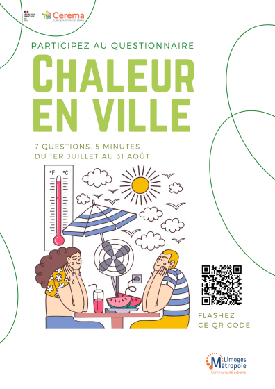 Chaleur en ville : questionnaire
