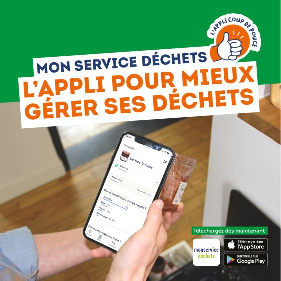 Mon service déchets : l&rsquo;appli pour mieux gérer ses déchets