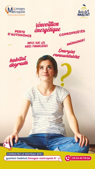 Nouveau site web dédié au guichet habitat de Limoges Métropole