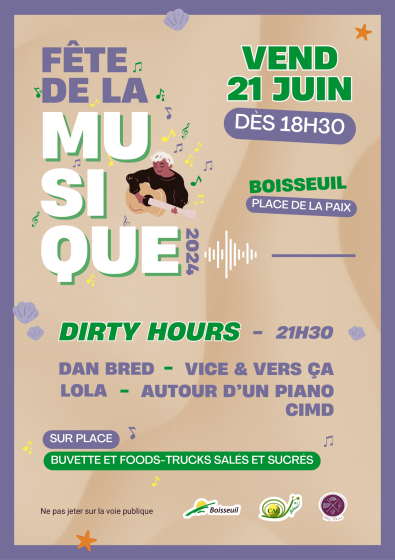 Fête de la musique 2024 à Boisseuil